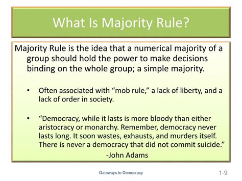 Majority rule Definition & Meaning .